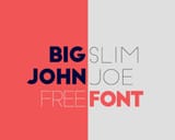 big-john-slim-joe-font