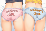 2girls, loli, aged down, immature female, child, ass, ass focus, close-up, from s-2946410386