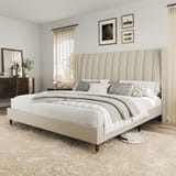 Beauviore+Upholstered+Platform+Bed