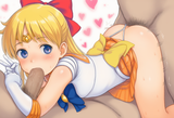 2boys, fellatio, double penetration, 1girl, loli, aged down, child, immature fem s-543081581-2
