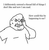 I entered a thread I dont like