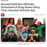 Demoncrap LGBTQ+ Tranny Child Groomer Sex Offender Pedophiles 1555952183390