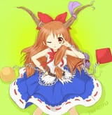 8571 - cosplay crossover ibuki_suika mikuru mikuru_beam parodie touhou