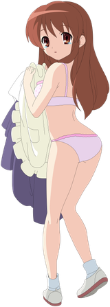 8951 - mikuru petite_culotte soutien_gorge transparent_png vectoriel