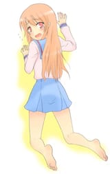 9420 - barefoot feet mikuru saki_chisuzu soles toes uniforme_scolaire