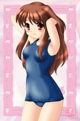 9791 - maillot_de_bain maillot_de_bain_scolaire mikuru neopure one-piece_swimsuit