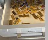 yep. if i ever needed mustard. they have the drawer