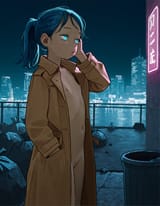 Cyberpunk Cutie Preview