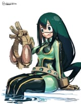 waiting __asui_tsuyu_boku_no_hero_academia_drawn_by_ohhhhhhtsu__0bfc1fb85b2043f5a6258296e5b1bc59