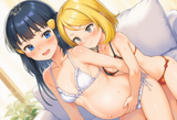 2girls, loli, age difference, Dawn (pokemon), loli, aged down, Cynthia (pokemon) s-3601731706