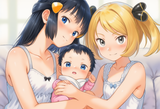 3girls, loli, age difference, Dawn (pokemon), loli, aged down, Cynthia (pokemon) s-492439732