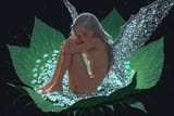 139287-32559414-preteen girl long hair silver hair red eyes freckles, intricately detailed pussy, sleep, cleft of venus, from side, sitting on f