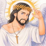 1boy, Jesus, cross, dark skin, dark-skinned male s-2985682924
