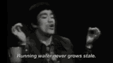 water flows