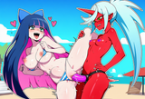 85__(In the style of panty _&amp;_stocking_with_garterbelt + style_Parody) , 1__out s-2350660641