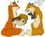 fursona drama, but inverted - fox stole another foxes skinsona 1675017868906524