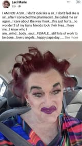 transgender not a sir