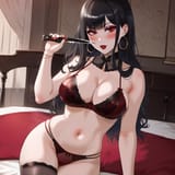 Goth Girl Knife