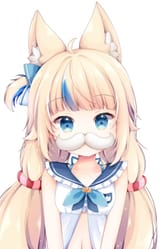 girl, cat ears, bellybutton さめこさば