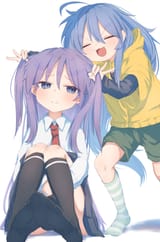 Lucky Star, Konata Izumi, kagami hiiragi ツインテールの日だって～！