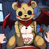 {{{{womb tattoo}}}}, {{{male}}}, solo, {{body horror}}, straddling, pov, {{chubb s-107855168