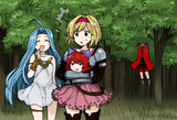 2girls, lyria (granblue fantasy), djeeta (granblue fantasy) s-414083203
