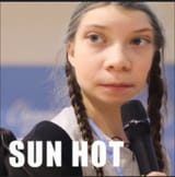 greta sun hot