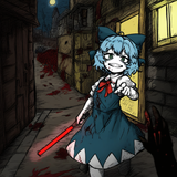 1girl, corno, pointing at viewer, holding lightsaber s-1614609481