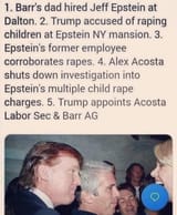 Trump and Epstein