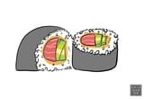 sushi, tuna, spicy Spicy Tuna Roll