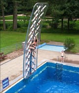 rock wall pool