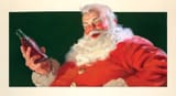 Somebody-depiction-bottle-painting-Coca-Cola-Santa-Claus-1940
