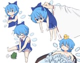 CIRNO BATHED