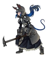 RimWorld, girl, beast ears Ratkin