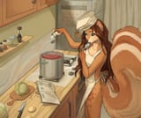 salting the sauce