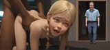 dad walks in on daughter