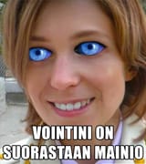 vointini on suorastaan mainio