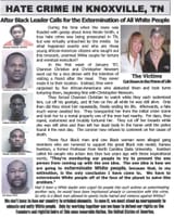 Black on White Hate Crime In Knoxville Tennessee - Murders of Channon Christian and Christopher Newsom
