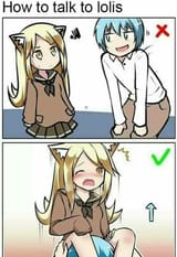 how to talk to lolis