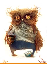 owl needs coffee 1445634641723