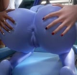 Widowmaker&#039;s_big_blue_arse_needs_cock_to_control_her_horny_levels