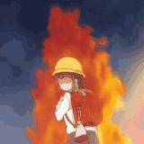 anime-girl-on-fire