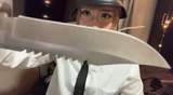 serrated