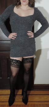Gray Dress