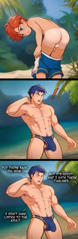Roy x Hector Comic