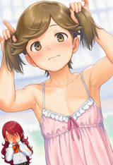 1girl, 1boy, age difference, height difference, amada ken, kirijou mitsuru, cros s-3593264675