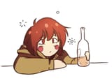 Chara drunk