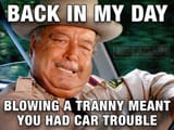 blowing a tranny