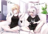 __artoria_pendragon_jeanne_d_arc_alter_and_saber_alter_fate_and_1_more_drawn_by_bee_doushi__5e0d8a1ddda713303ed6d79c3536100d