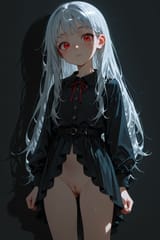 139606-2890181943-preteen girl long hair silver hair red eyes freckles, cleft of venus, dressed, (shadow image_1.5)